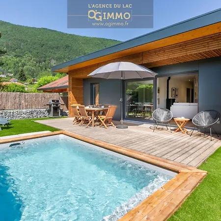 Maison Booa - Piscine Privée&lac à Proximité Sévrier